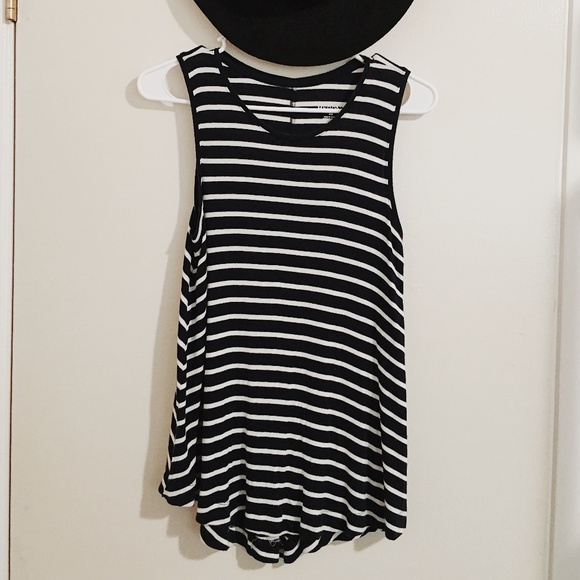 Merona Striped Flowy Tank Top - Picture 1 of 3
